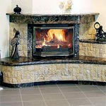 Якщо встановлене опалення не дає достатнього тепла, не потрібно переробляти всю систему, досить встановити   камін для квартири   , І в будинку стане не тільки тепліше, а й затишніше